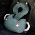Square cartoon animal decorative cushion pillow with question mark pattern in six colour options