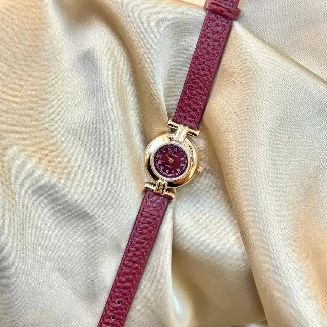 Octagonal alloy women's watch in Chinese style with various decorative options.
