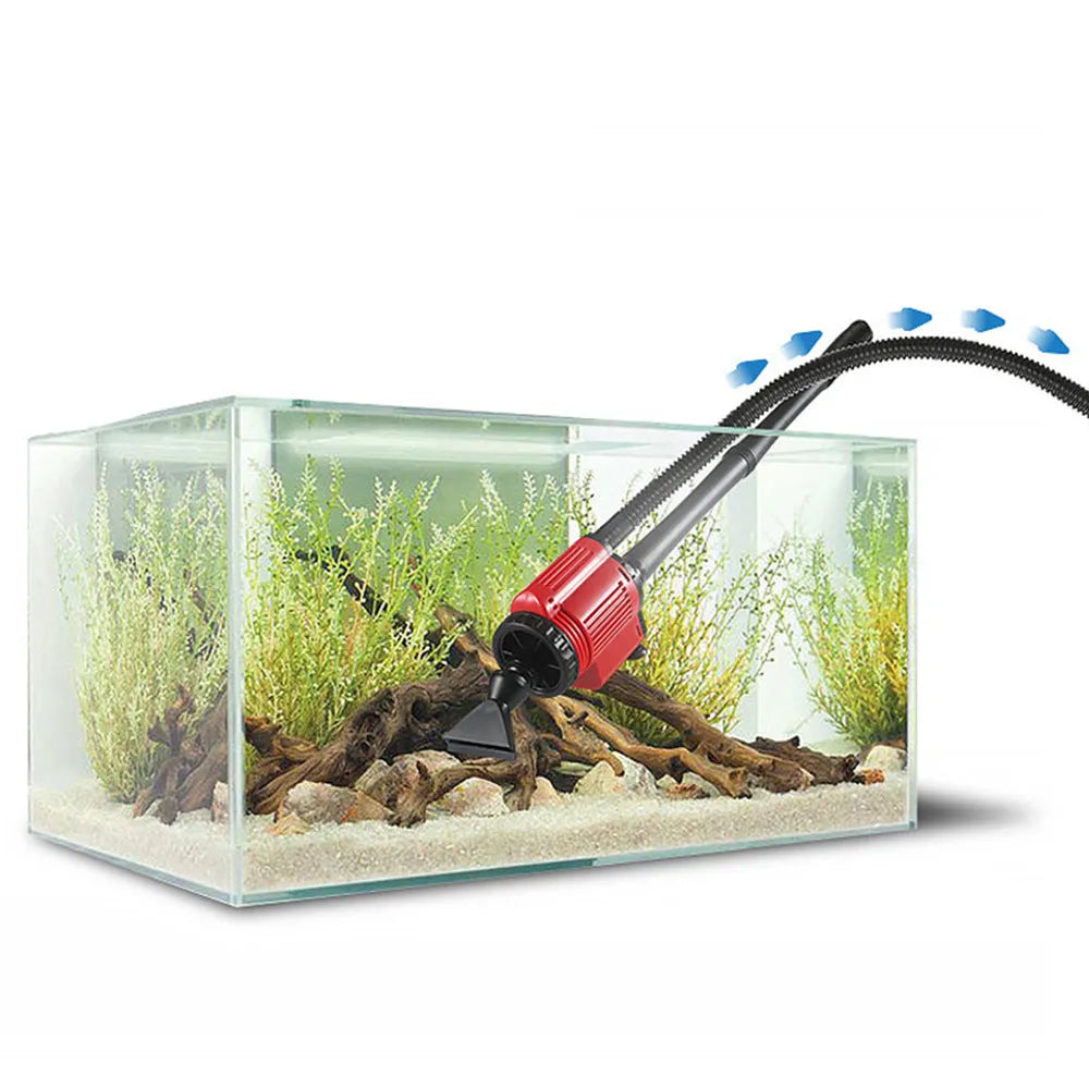 N28 automatic fish tank water changing machine with multifunctional suction pump for aquarium maintenance
