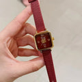 Octagonal alloy women's watch in Chinese style with various decorative options.