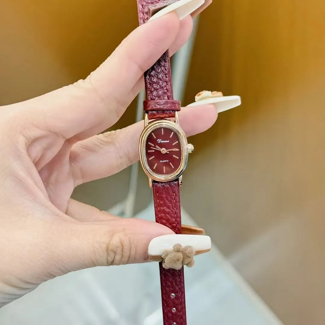 Octagonal alloy women's watch in Chinese style with various decorative options.