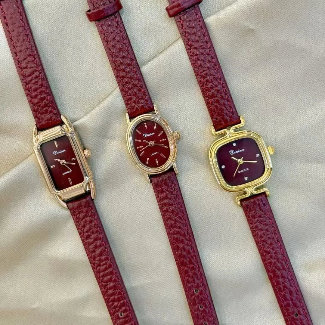 Octagonal alloy women's watch in Chinese style with various decorative options.