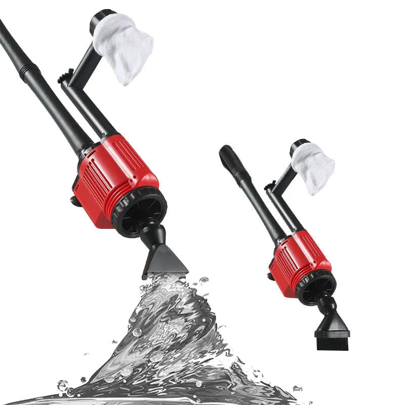 N28 automatic fish tank water changing machine with multifunctional suction pump for aquarium maintenance