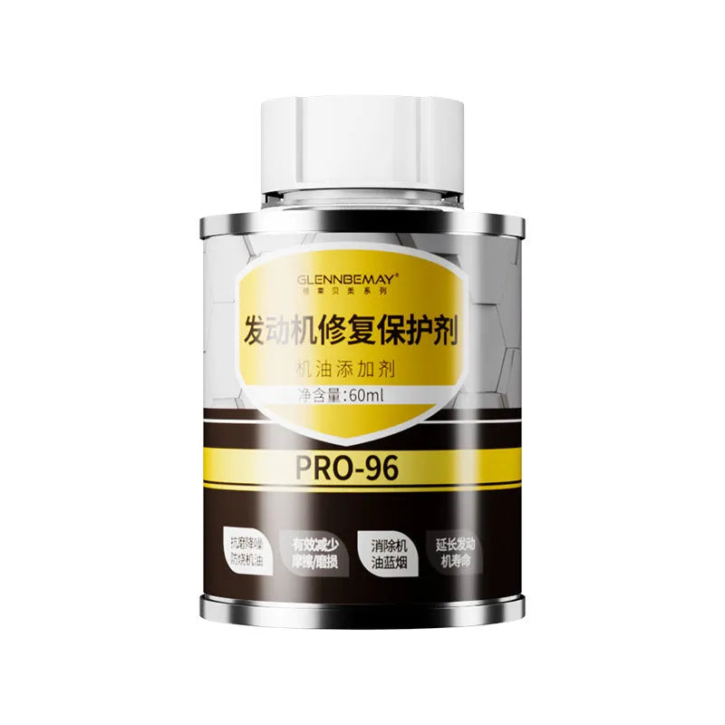 60ml engine oil additive anti-wear repair agent in white bottle