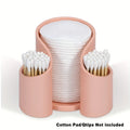 Solid colour plastic dental floss storage box with modern simplicity design