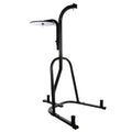 Black steel hanging sandbag rack for home boxing and Sanda training, average size