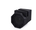 Smart Magnetic Induction Resonance Speaker in black, 15.5x12.5x11cm, with USB charging port