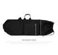 Lightweight waterproof nylon skateboard backpack in camouflage colour with large capacity.