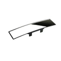 Car surface widen plus size rearview mirror 300mm white curved anti-glare ABS frame