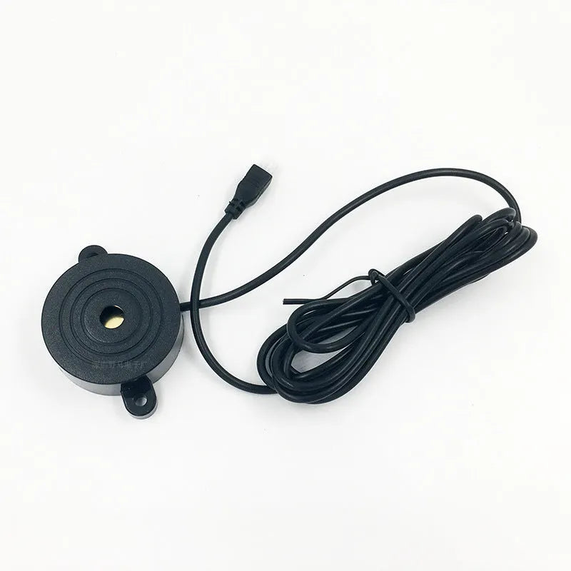 4-probe buzzer reversing radar kit with sensors, control module, and installation tools