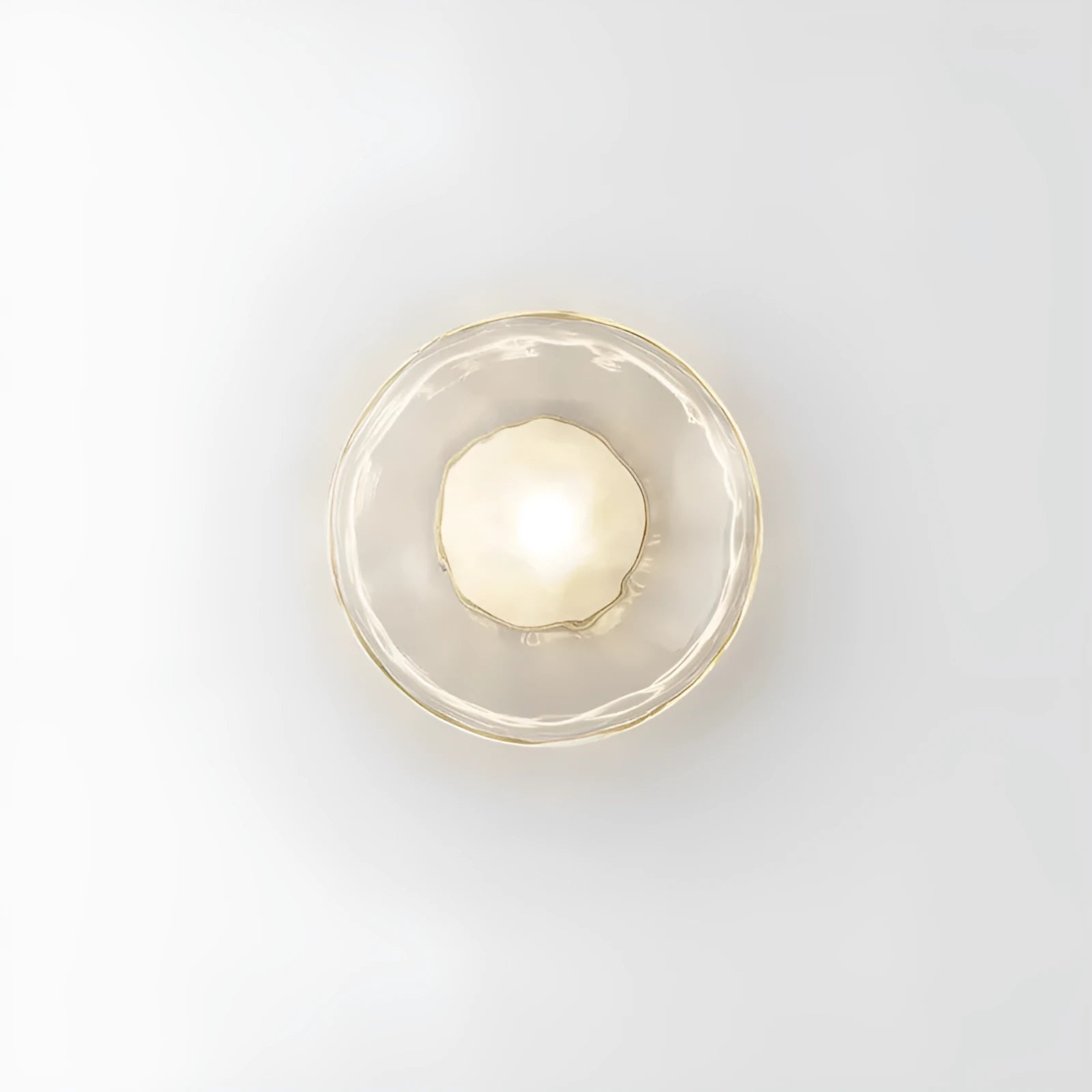 Bedside hotel wall lamp with iron construction and choice of glass shades including long brush holder style