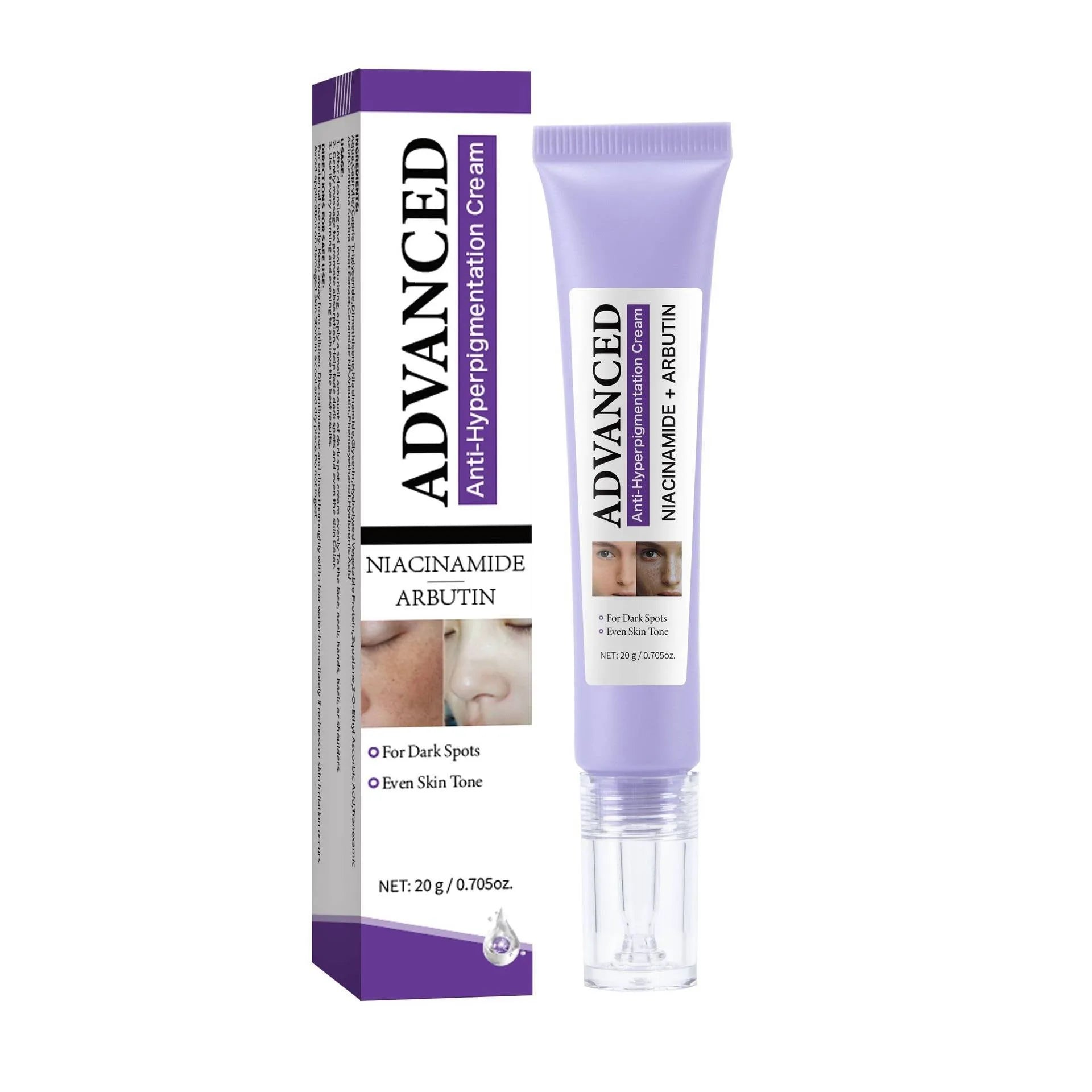 20g jar of advanced anti-pigmentation cream for ladies targeting skin discolouration