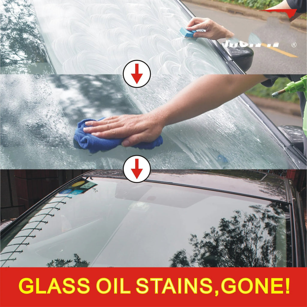 15ml white automotive glass anti-fog spray with application bag for car windows