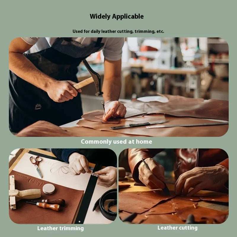 Leather tools suit DIY sewing tool set for cutting and trimming leather