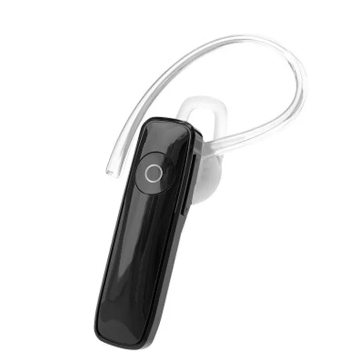 M165 Mini Bluetooth Headset sports wireless in-ear mono earbud in black or white with paper box or pp bag packaging