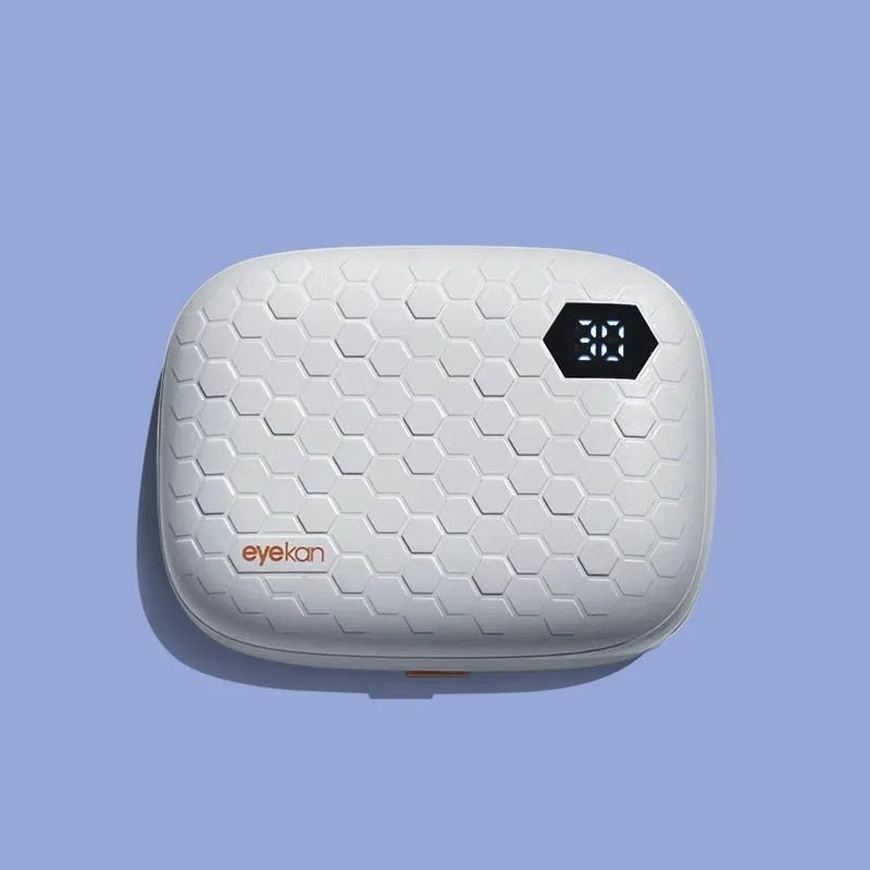 Pearl white automatic ultrasonic cleaning machine for invisible glasses
