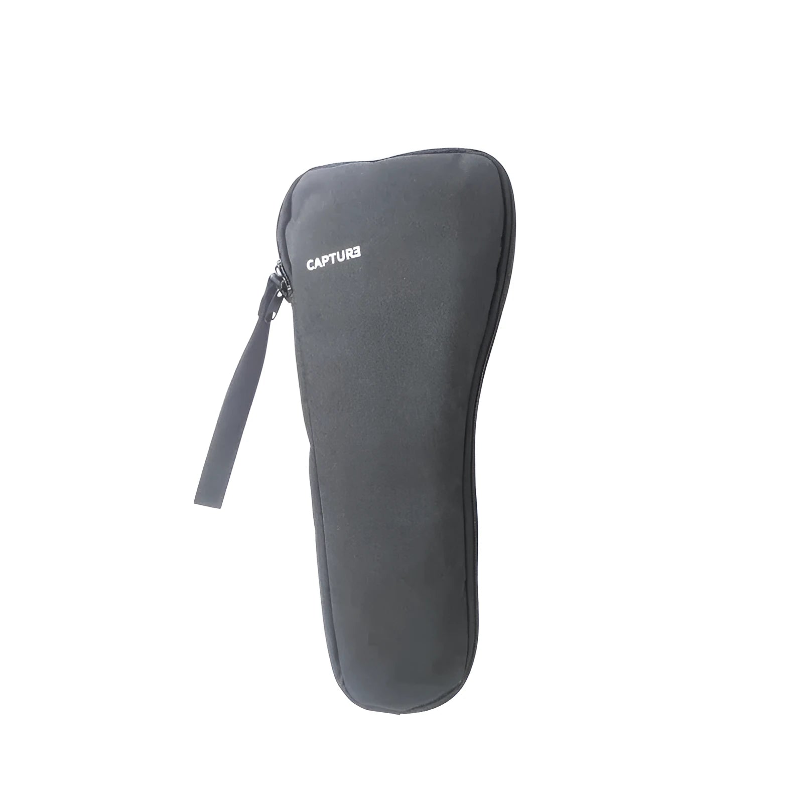 Black cloth storage bag for a mobile phone stabilizer and its accessories.