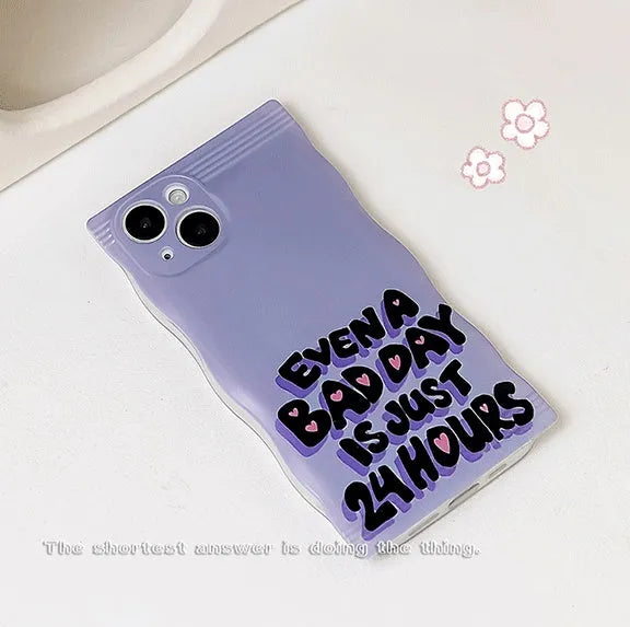 Oil painting purple puppy iPhone case, TPU shockproof dropproof back cover for iPhone 14 Pro Max 13 Pro
