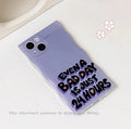 Oil painting purple puppy iPhone case, TPU shockproof dropproof back cover for iPhone 14 Pro Max 13 Pro