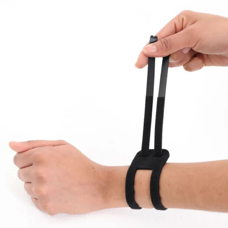 Unisex athletic wristband for yoga and fitness, wrist support in black, grey or pink, single piece in OPP bag