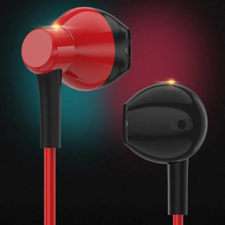 K-song in-ear wired monitoring earphones with TPE cable and clip, available in black