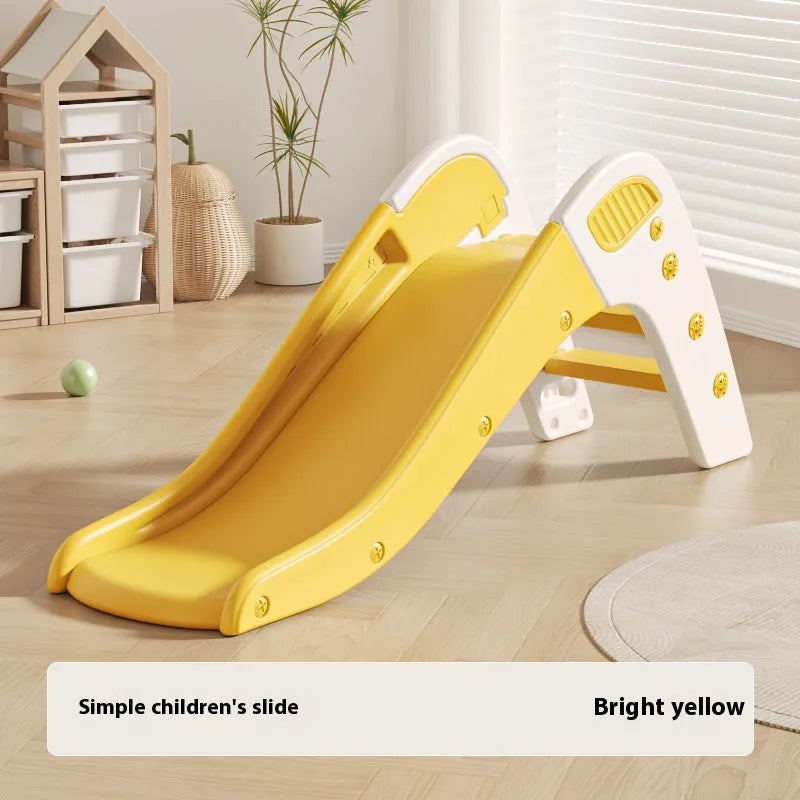 Small plastic baby slide in blue, brown, grey or yellow for children under 3 years old
