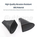 Two black ABS plastic car door trash cans for Tesla Model Y front doors
