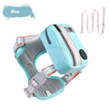 Explosion-proof anti-strangulation pet harness in Oxford cloth with reflective strips and 1.5m rope