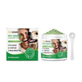 Dog teeth cleaning powder 80g pack with green tea extract for fresh breath and clean teeth