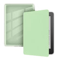 Magnetic acrylic imitation leather Kindle Paperwhite protective cover in Dark Night Green, flip design, 16.8cm x 11.7cm x 1cm