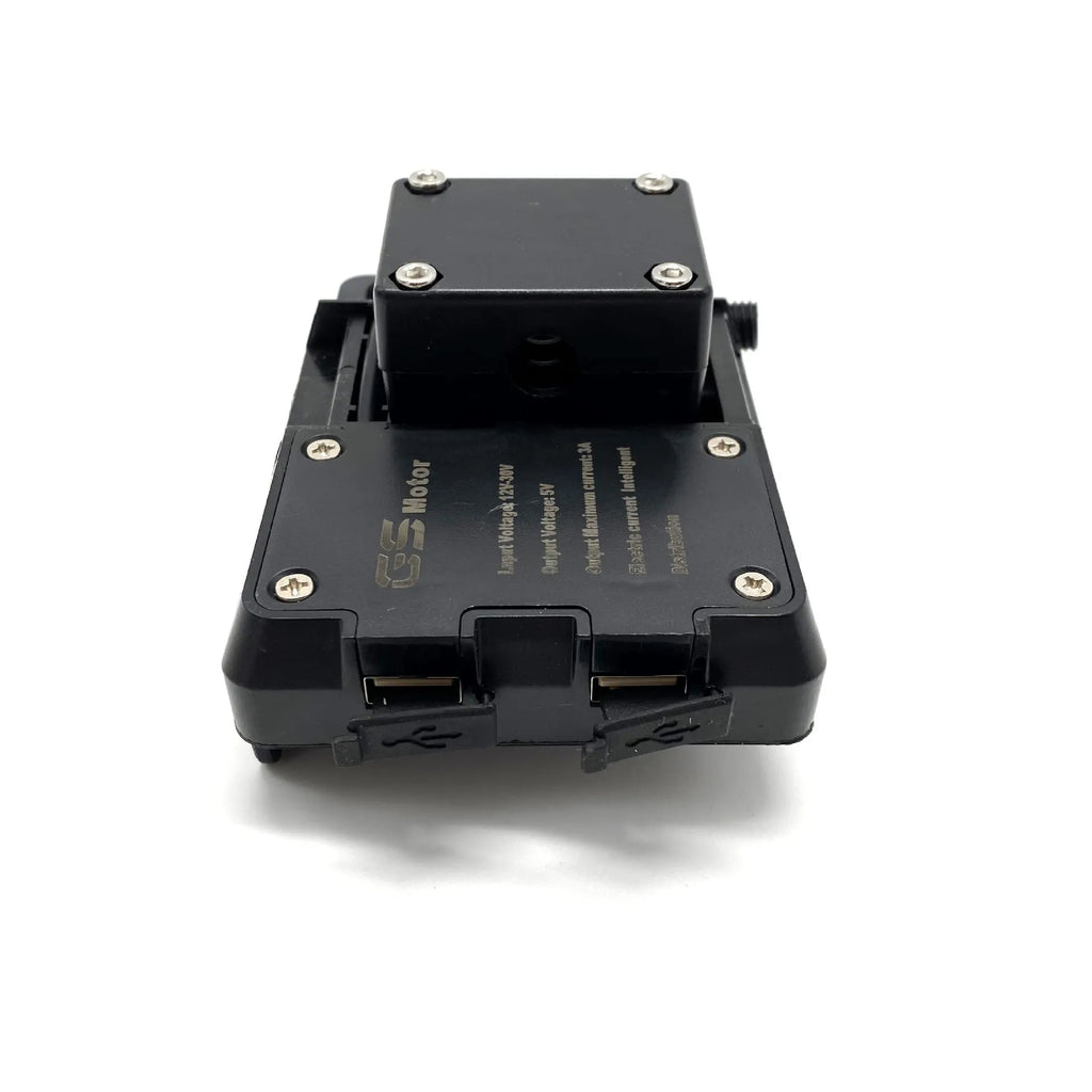 Black ABS plastic motorcycle phone navigation bracket for BMW R1200GS and R1250GS