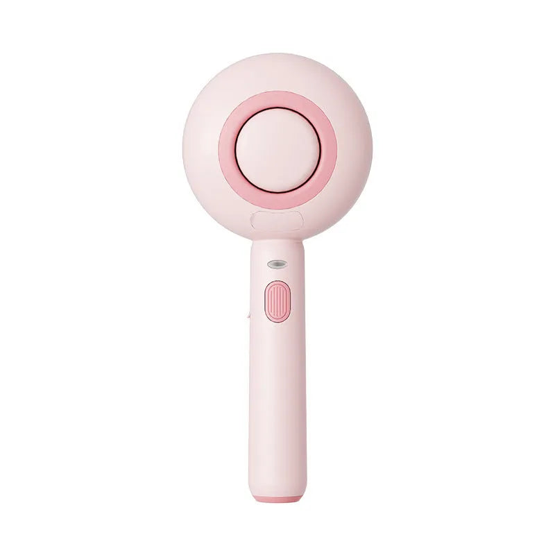 Pet spray comb for cat grooming in lollipop shape with soft essence bottles, White colour option shown