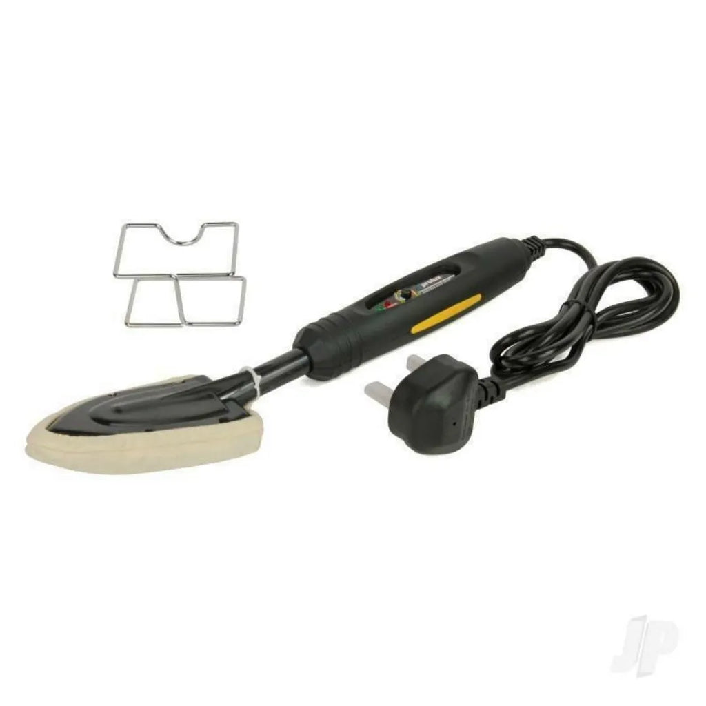 Electronic temperature control hot iron with metal plate and TPR handle for skin model applications