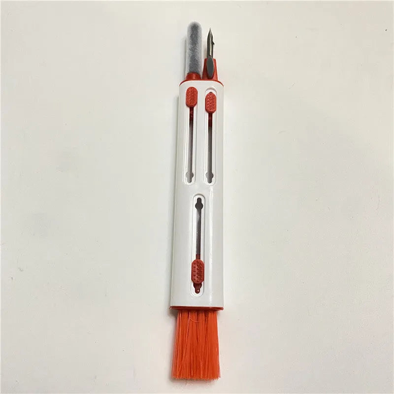 AirPods Pro cleaning pen kit with white and red double-headed design, showing brush and sponge tools.