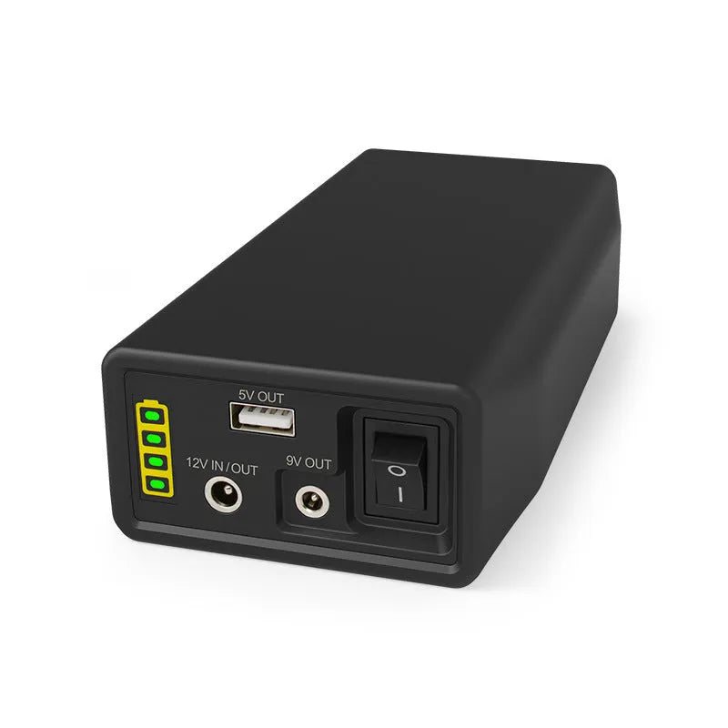 LF4100 12V lithium iron phosphate battery with charger and cables for compact backup power