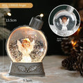 Christmas LED flat light decoration showing festive character design with battery-powered illumination