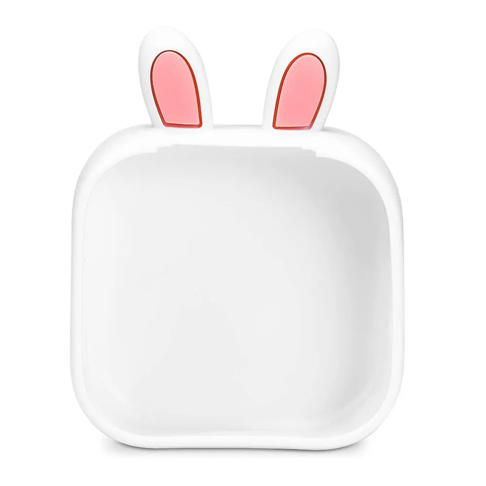 Mini pocket portable printer with rabbit ear protective case and USB charging cable