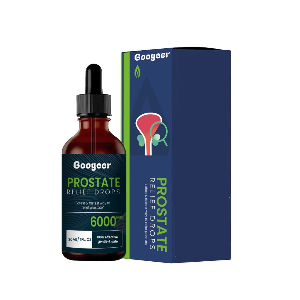 30ml bottle of men's Strong Vitality massage oil with nursing drops for muscle and back discomfort relief