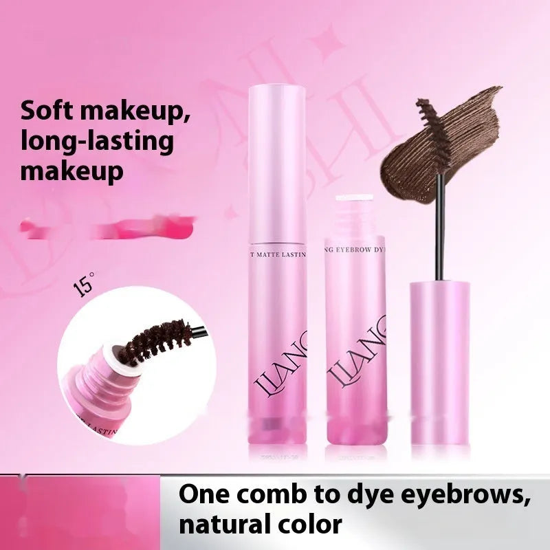 Velvet Fog Eyebrow Cream pot in 4.5g size showing one of four colour shades: Coconut Palm Milk Coffee, Raw Latte, Coffee Pink Latte, or Raw Latte.