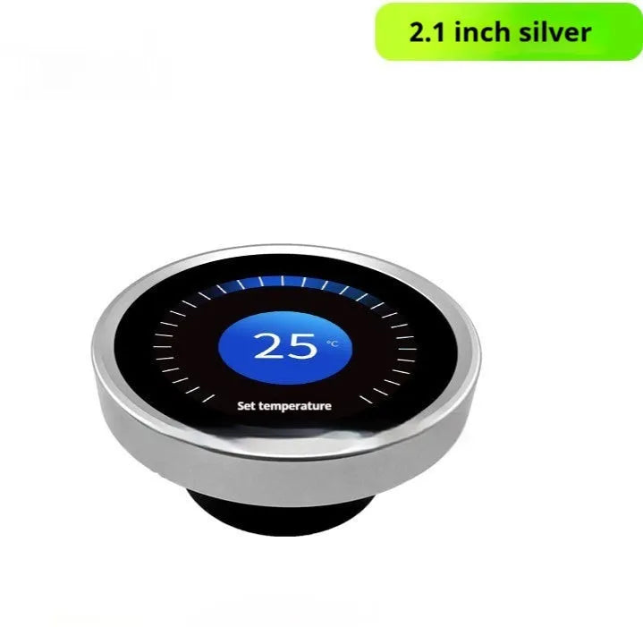 Round aluminium alloy knob LCD touch screen for appliance central control audio display 1.6 inch