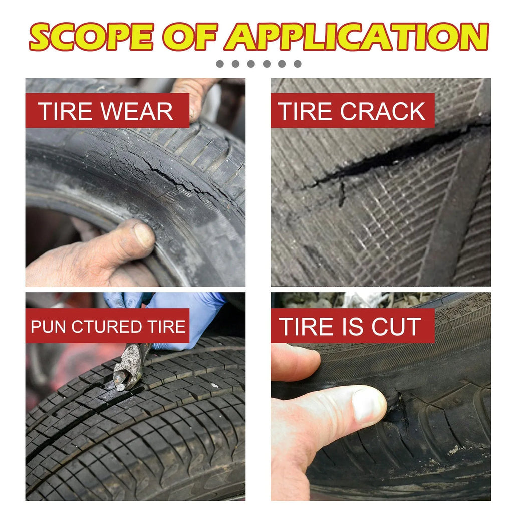 30ml car tyre repair adhesive tube for sealing cracks and punctures