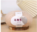 DIY mohair scarf weaving kit with one ball of wool in a choice of 34 colours.