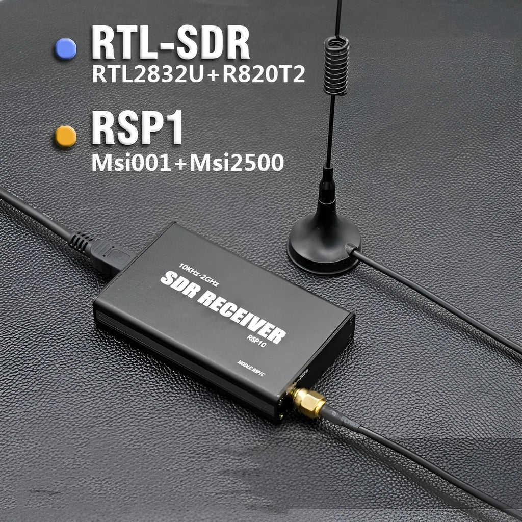 RTL-SDR RTL2832U R820T2 all-band software radio receiver for aviation and shortwave