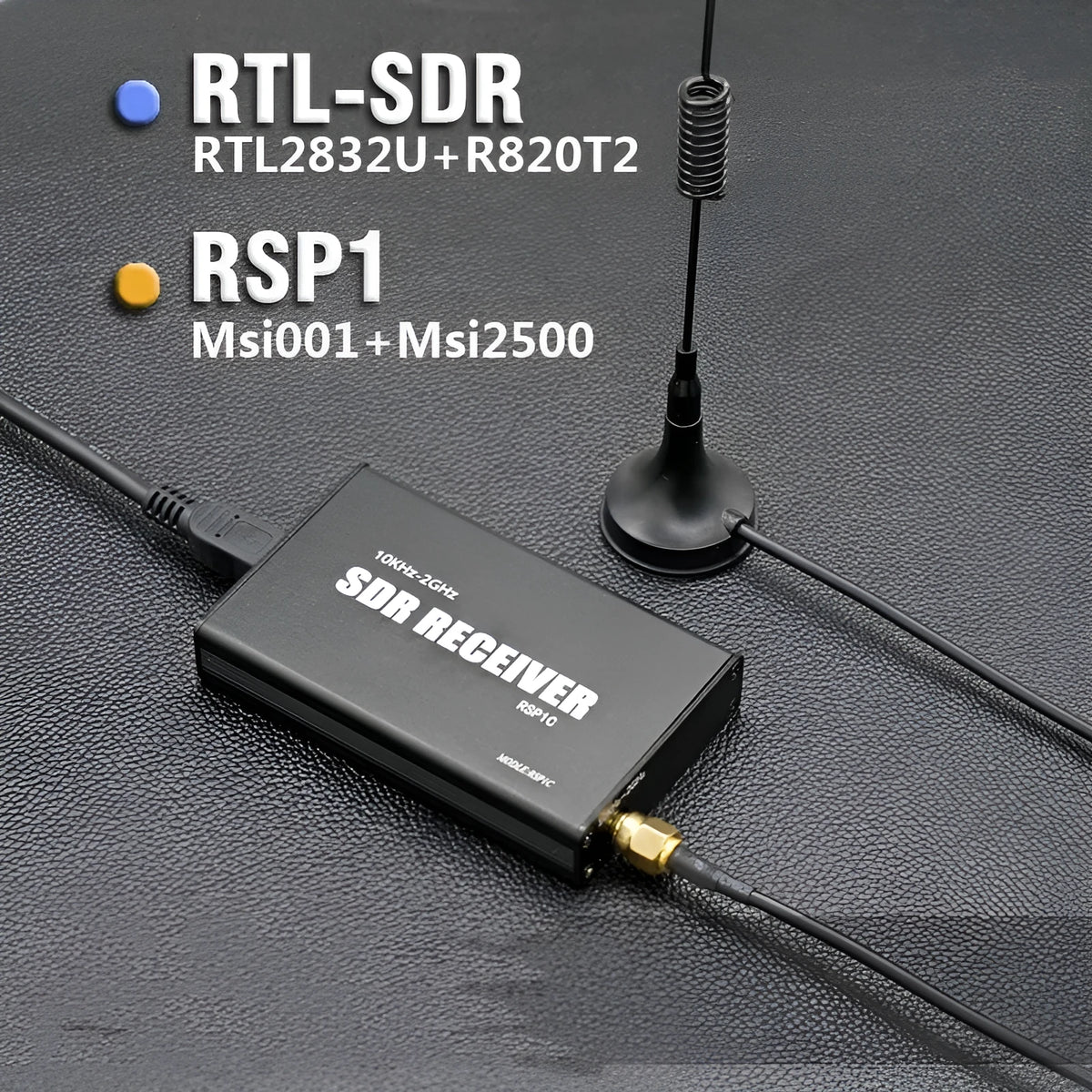 RTL-SDR RTL2832U R820T2 all-band software radio receiver for aviation and shortwave
