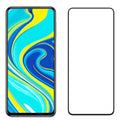Tempered glass screen protector for Samsung A51 and A51 5G with anti-fingerprint coating, black printing style