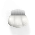 Paw Soft deshedding brush in blue, pink or white, showing 4-blade dematting head on 9cm square tool.