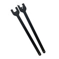 Land Rover fan wrench coupler tool set with 36mm and 40mm alloy steel spanners