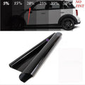 Transparent thickened automotive glass insulation film 50cm width heat reducing car window tint