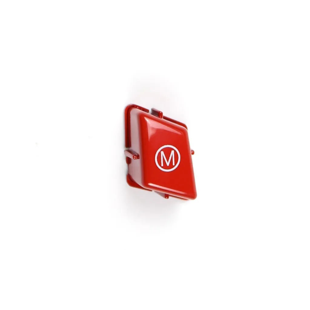 BMW steering wheel M1 M2 mode button panel in red or blue with start/stop switch for F30 F34 models