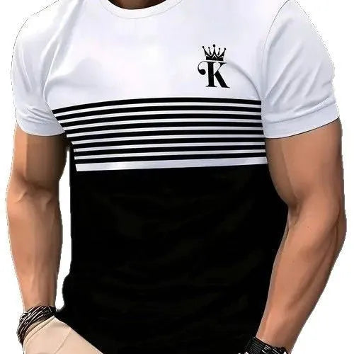 Men's loose fit polyester t-shirt in grey colour with short sleeves